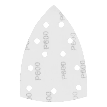 Треугольник абразивный на ворc. подложке под &quot;липучку&quot;, перф., P 600, 150х150х100 мм, 5 шт. Denzel 738697 купить в Нефтеюганске
