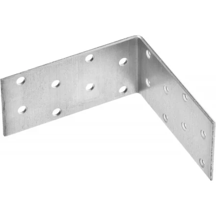 Крепежный угол ЗУБР &quot;МАСТЕР&quot; равносторонний, 40х80х80мм, 1шт 310206-040-080 купить в Нефтеюганске