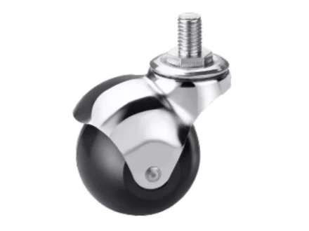 Колесо мебельное поворотное резиновое SCmt 25 50 мм с болтом 1027290 купить в Нефтеюганске