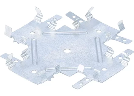 Краб соединительный для профиля KR 0,7 мм KR 60х27 мм цинк СИБРТЕХ 46560 купить в Нефтеюганске