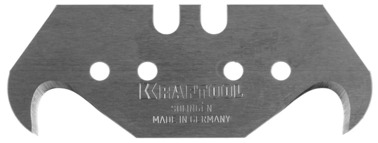 Лезвие KRAFTOOL "PRO" "SOLINGEN"сменное,для универ ножей,легиров инстр сталь,многоур закалка,типS24,18,7х50х0,50мм,5шт 09643-S5_z01 купить в Нефтеюганске