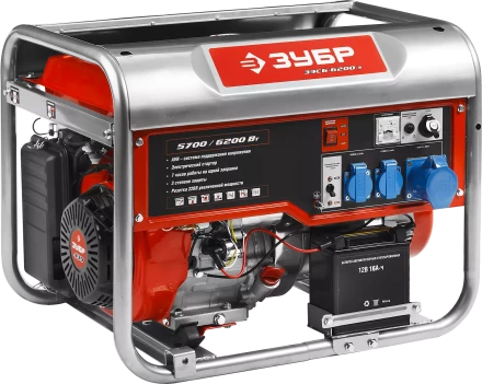 Генератор бензиновый ЗЭСБ-6200-Э серия МАСТЕР купить в Нефтеюганске