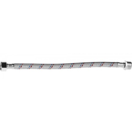 Подводка гибкая STAYER для воды, оплетка из нержавеющей стали, г/ш 1/2&quot; - 0,3м 51015-G/S-030 купить в Нефтеюганске