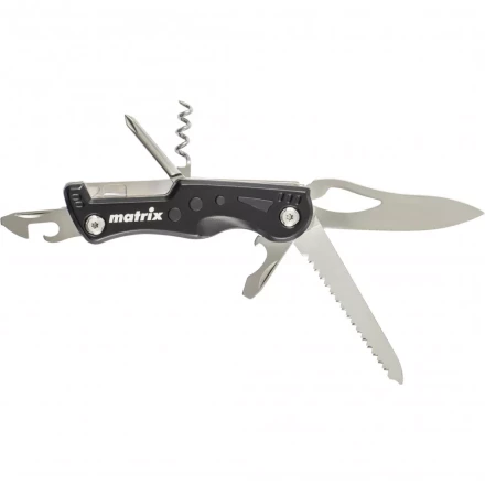Нож многофункциональный 7 функций в чехле 107 мм Matrix 17624 купить в Нефтеюганске