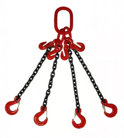 Строп цепной TOR 4СЦ г/п 17,0 т 10,0 м с укорачивающими крюками 1014668 купить в Нефтеюганске