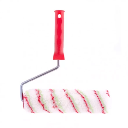 Валик &quot;Эмали&quot;  250 мм ворс 12 мм D 48 мм D ручки 8 мм полиамид полиакрил Сибртех 80171 купить в Нефтеюганске