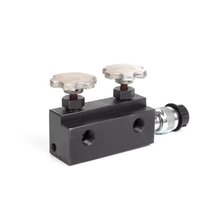 Кран гидравлический распределительный КВТ КГР-2 2-канальный (85076) купить в Нефтеюганске