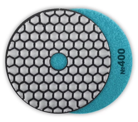 ЗУБР 100 мм, №400, сухое шлифование, алмазный гибкий шлифовальный круг АГШК, Профессионал (29868-400) купить в Нефтеюганске