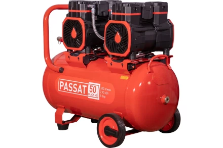 Компрессор PASSAT-50 BLACK 4G безмасляный тихий 38254 купить в Нефтеюганске
