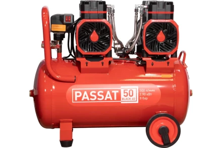 Компрессор PASSAT-50 BLACK 4G безмасляный тихий 38254 купить в Нефтеюганске
