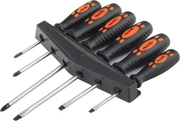 Набор отверток CrV двухкомпонентные рукоятки 6 шт SPARTA. 13307
