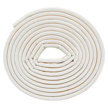 Уплотнитель резиновый, 6 м, профиль &quot;P&quot;, белый Сибртех 88913 купить в Нефтеюганске