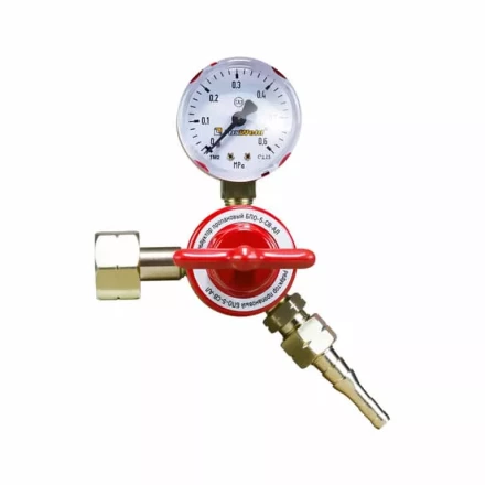 Редуктор пропановый FoxWeld БПО-5-СВ-АЛ1 манометр купить в Нефтеюганске