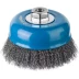 ЗУБР &quot;ПРОФЕССИОНАЛ&quot;. Щетка чашечная для УШМ, витая стальная проволока 0,3мм, 125ммхМ14 35261-125_z02 купить в Нефтеюганске