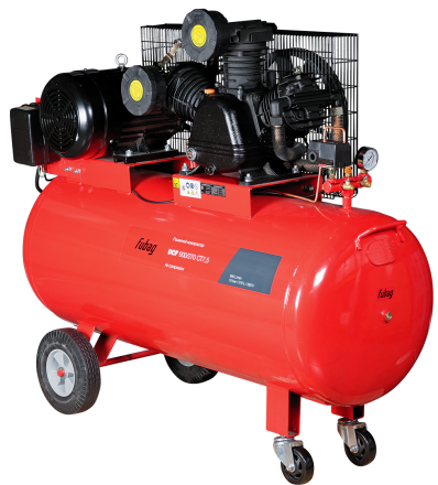 Компрессор масляный поршневой ременной Fubag DCF 900/270 CT7.5 двухступенчатый купить в Нефтеюганске