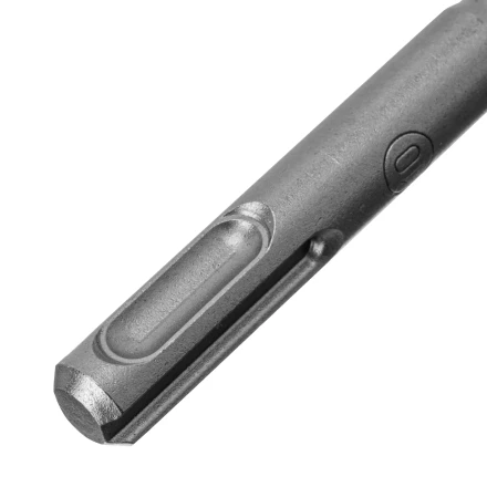 Бур по бетону Denzel, 10 x 210 мм, двойная спираль, три пылеотводящие кромки, 705017 купить в Нефтеюганске