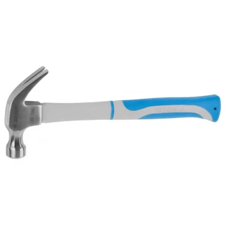 Молоток-гвоздодер ЗУБР с фиберглассовой двухкомпонентной рукояткой, 450гр 20265-450_z01 купить в Нефтеюганске