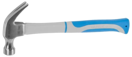 Молоток-гвоздодер ЗУБР с фиберглассовой двухкомпонентной рукояткой, 450гр 20265-450_z01 купить в Нефтеюганске