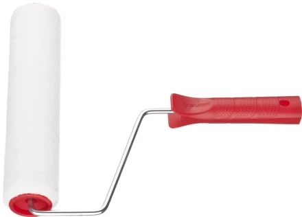 Валик ЗУБР &quot;МАСТЕР&quot; &quot;ВЕЛЮР-АКВА&quot;, полиэстер, для водорастворимых акриловых лаков, ворс 4мм, ручка 6мм, d=40/240мм 03537-24 купить в Нефтеюганске