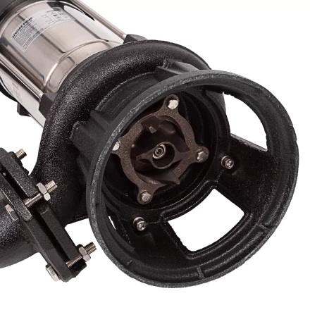 Фекальный насос Denzel FP1800-KS, 1800 Вт, напор 17 м, 26000 л/ч, нож-измельчитель купить в Нефтеюганске