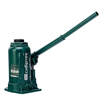 Домкрат гидравлический бутылочный Сибртех 50808, 16 т, 205-400 мм купить в Нефтеюганске