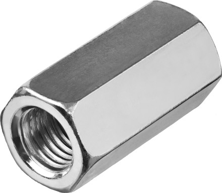 Гайка ЗУБР переходная, DIN 6334, оцинкованная, M8, ТФ6, 3 шт. 4-303756-08 купить в Нефтеюганске
