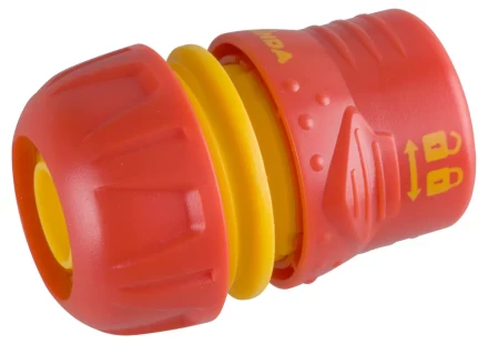 Соединитель GRINDA &quot;Premium&quot; с запирающим механизмом, пластмассовый с TPR, 3/4&quot; 8-426428 купить в Нефтеюганске