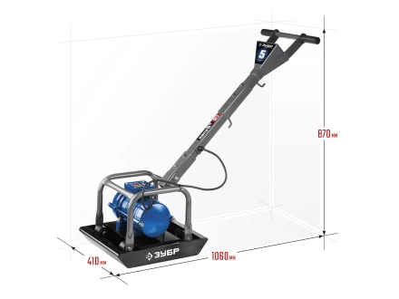 Виброплита электрическая ЗВПЭ-5 Г серия ПРОФЕССИОНАЛ купить в Нефтеюганске