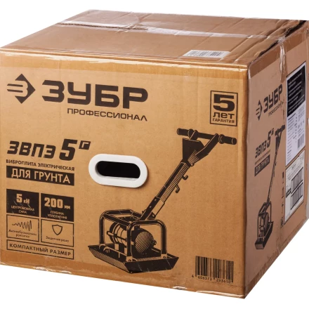 Виброплита электрическая ЗВПЭ-5 Г серия ПРОФЕССИОНАЛ купить в Нефтеюганске