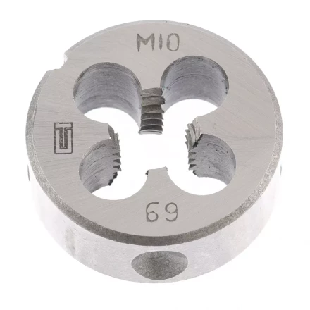 Плашка М10 х 1,5 мм СИБРТЕХ 77027 купить в Нефтеюганске