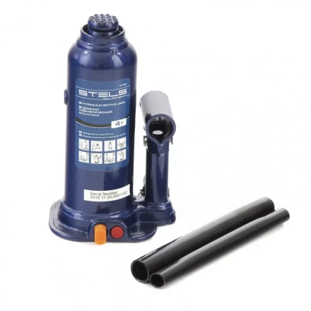 Домкрат гидравлический бутылочный 4 т h подъема 188-363 мм Stels 51162 купить в Нефтеюганске