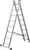 Лестница ЗУБР универсальная, двухсекционная со стабилизатором, 8 ступеней 38821-08 купить в Нефтеюганске