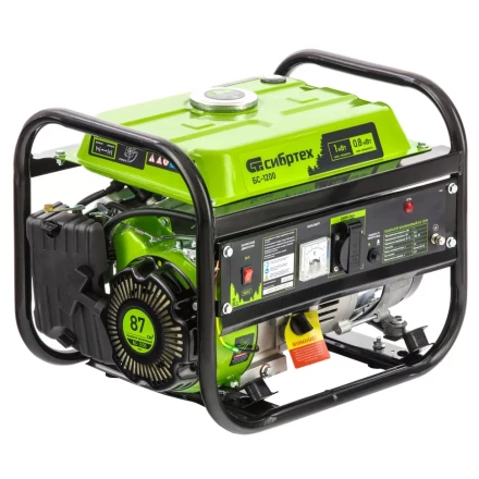 Генератор бензиновый Сибртех БС-1200 94541 купить в Нефтеюганске