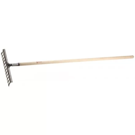 Грабли ЗУБР из нержавеющей стали, 12 витых зубцов, деревянный черенок 4-39481-12 купить в Нефтеюганске