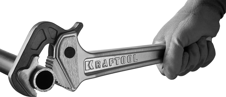 Ключ KRAFTOOL "MASTERGRIP" трубный быстрозажимной, кованые губки, 1/2"-2" 27365-14 купить в Нефтеюганске