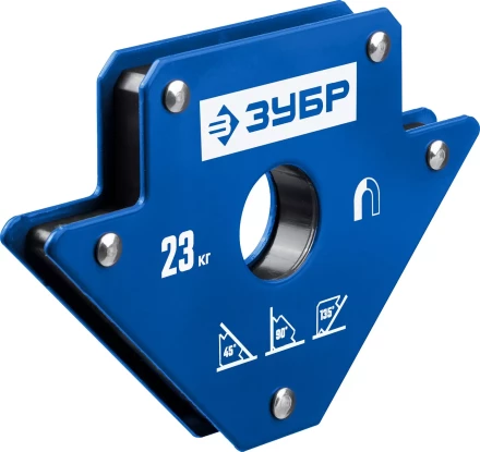 ЗУБР УМ-3, 23 кг, угольник магнитный для сварочных работ, Профессионал (40050-23) купить в Нефтеюганске