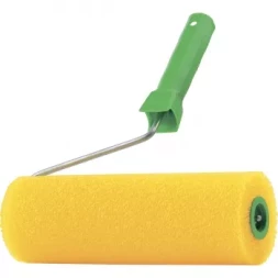 Валик "СТРУКТУРНЫЙ" поролоновый с ручкой, "шероховатый", 180 мм СИБРТЕХ 80235