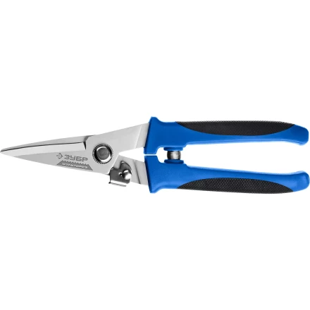 ЗУБР МУЛЬТИРЕЗ, 200 мм, универсальные технические ножницы, Профессионал (23215) купить в Нефтеюганске