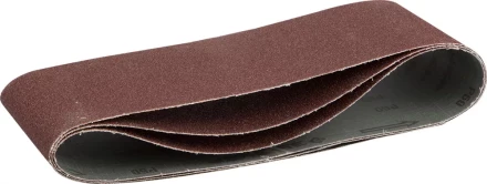 Лента шлифовальная бесконечная ЗУБР &quot;МАСТЕР&quot; на тканевой основе, для ЛШМ, P60, 100х610мм, 3шт 35543-060 купить в Нефтеюганске