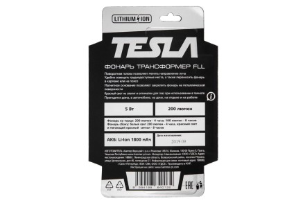 Фонарь TESLA FLL 5 Вт 200 Лм купить в Нефтеюганске