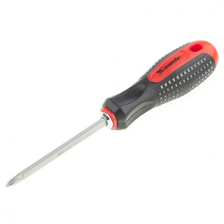 Отвертка комбинированная Fusion SL6,0 / Ph2 мм CrV 3-х компонентная рукоятка anti slip MTX 114519 купить в Нефтеюганске