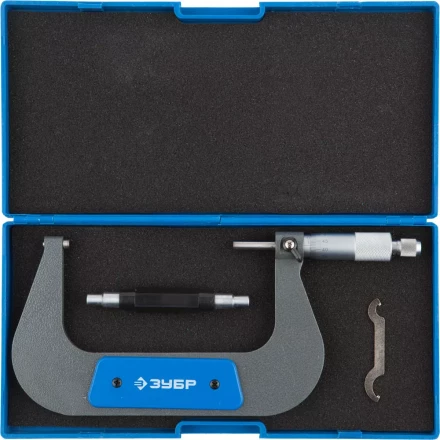 Микрометр ЗУБР &quot;ЭКСПЕРТ&quot; гладкий механический, МК 125, диапозон 100-125мм, шаг измерения 0,01мм 34480-125_z01 купить в Нефтеюганске