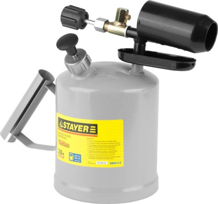 Лампа STAYER &quot;PROFI&quot; паяльная, стальная, 2,0л 40655-2.0 купить в Нефтеюганске