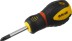 Отвертка STAYER &quot;PROFESSIONAL&quot; &quot;PROTech&quot;, двухкомп рукоятка, намагниченная, Cr-Mo, PH1x38мм 25132-1-38_z02 купить в Нефтеюганске