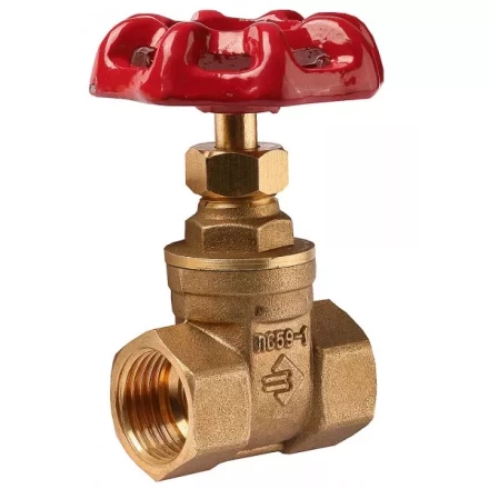 Задвижка ЗУБР клиновая латунная, 3/4&quot; 51212-3/4 купить в Нефтеюганске