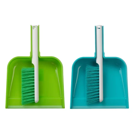 Набор совок с кромкой 300x205 мм и щетка-сметка 275 мм, микс цветов, Home Palisad 93343 купить в Нефтеюганске