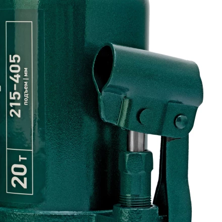 Домкрат гидравлический бутылочный Сибртех 50809, 20 т, 215-405 мм купить в Нефтеюганске