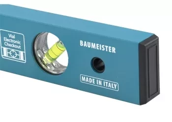 Уровень алюминиевый усиленный 800 мм толщина профессиональный 2 мм 3 глазка  GROSS 33628 купить в Нефтеюганске