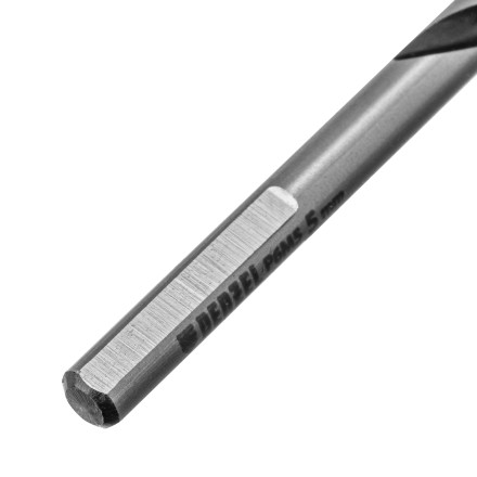 Сверло спиральное по металлу Denzel 5 x 86мм, Р6М5, Golden Tip, многогранная заточка, 718276 купить в Нефтеюганске