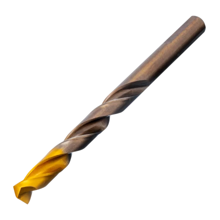 Набор сверл по металлу Denzel 723008, 1-10 мм, Р6М5К8-TiN, Golden Tip, 19 шт купить в Нефтеюганске